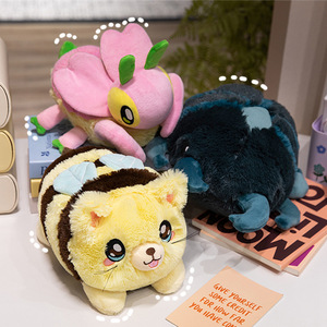 Peluche Personalizado de Insecto Regordete de 25 cm, Lindo Escarabajo Ciervo, <span class=keywords><strong>Abeja</strong></span>, Orquídea, Mantis, Relleno de Algodón PP, Regalo para Niños - Product Image 5