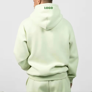 Ensemble de survêtement unisexe personnalisé en molleton technique respirant et pantalon de jogging en coton épais pour le sport - Product Image 4