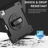 Casing Tablet iPad Anti-Shock, Tahan Banting, Kokoh, dan Pelindung 360 Derajat untuk iPad Air 6 Gen Pro 11 Inch M2 2024