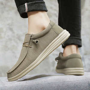 Mocassins à enfiler décontractés pour hommes de <span class=keywords><strong>grande</strong></span> <span class=keywords><strong>taille</strong></span> <span class=keywords><strong>chaussures</strong></span> <span class=keywords><strong>bateau</strong></span> confortables antidérapantes augmentant la hauteur 39-46 doux respirant pieds nus hiver - Product Image 2