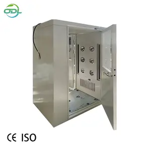 SS 304 High Quality Eco-friendly Clean Room Equipment Automatic Sliding Door Air Shower Clean Room