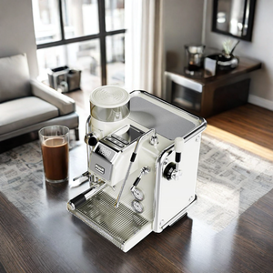 Cafetera Comercial de Acero Inoxidable, Cafetera Expresso, Cafetera para Cappuccino, Máquina de Café Espresso Profesional - Product Image 4