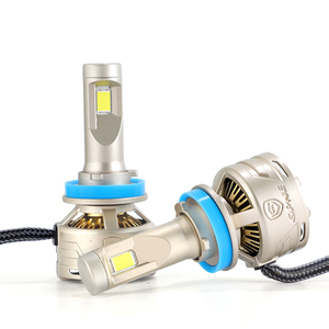 Gpne H4หลอดไฟ <span class=keywords><strong>E8</strong></span> 130W H7 LED อุปกรณ์ตกแต่งรถยนต์ไฟ LED ไฟหน้าสำหรับรถยนต์ - Product Image 2