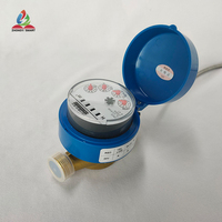 Compteur d'eau à flux unique IoT RS485 Mbus en laiton, compteur d'eau postpayé