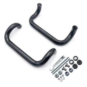 <span class=keywords><strong>Poignée</strong></span> tubulaire pour <span class=keywords><strong>porte</strong></span> <span class=keywords><strong>d</strong></span>'<span class=keywords><strong>entrée</strong></span> et <span class=keywords><strong>d</strong></span>'intérieur, en alliage <span class=keywords><strong>d</strong></span>'aluminium, <span class=keywords><strong>de</strong></span> couleur noir mat à l'arrière, 1 pièce - Product Image 4