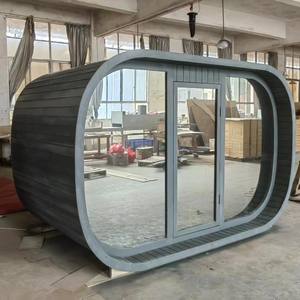 Sauna al aire libre/comercial <span class=keywords><strong>Villa</strong></span> Tradicional construcción de habitaciones móviles de aguas termales - Product Image 2