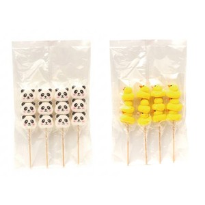 Piruleta de Malvavisco con Forma de Panda al por Mayor, Precio de Fábrica, Personalización OEM, Alta Calidad, Halal, Algodón de Azúcar de Dibujos Animados a Granel - Product Image 6