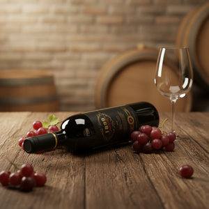 <span class=keywords><strong>Étiquette</strong></span>s personnalisées pour boissons et vins, autocollants en <span class=keywords><strong>papier</strong></span> <span class=keywords><strong>kraft</strong></span> gaufré avec estampage à chaud, autocollants adhésifs pour emballage de vin rouge, autocollants avec logo - Product Image 3