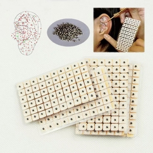 送料無料600ピース/バッグ伝統的な中国医学ワカリア耳の種中国の耳の鍼治療 - Product Image 3