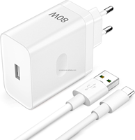 Chargeur rapide 80W avec câble USB pour Oppo Supervooc Charge 80W pour OPPO Find X5 Pro X5 X3 Neo X3 Pro Reno 11