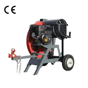 hydraulic splitter large circular tape desdobro cut off rip wood cutting hand excavator logging hot log slasher saw electric