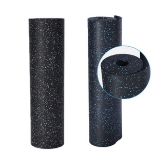 Rouleau de tapis de gymnastique à domicile en caoutchouc anti-dérapant pour amortisseur de sol intérieur - Product Image 1