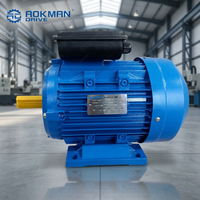 Moteur AC monophasé haute efficacité 1HP 2HP, personnalisation OEM disponible
