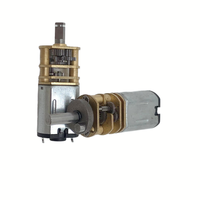 Moteur à engrenages métalliques DC miniature M10 personnalisé 1,5V-24V à aimant permanent brossé pour ventilateurs et appareils électroménagers