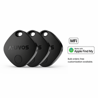 ATUVOS MFI Certifié Vocal Controlled Find My Beacon Button Étanche Tracker Beacon