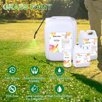Peinture pour gazon écologique sans COV, longue durée, séchage rapide, pour pelouse et gazon – Restaure la couleur verte, résistante aux intempéries, non toxique