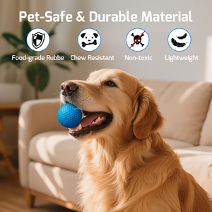 Factory Direct Sale Pet Smart Rolling <b>Ball</b> <b>Dog</b> Toy Self-Amusement Boredom-Busting Jumping Glowing Sensing Interactive Gadget - Product Image 3