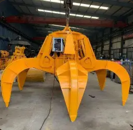 Godet de grue multifonctionnel en état neuf, conception à coquille pour la manutention de matériaux en vrac pour la construction, pompe à moteur - Product Image 3