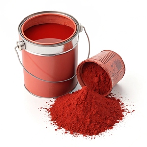 Chất lượng Tốt Màu Đỏ Oxit sắt vô cơ bột màu giá cho bê tông sơn gạch - Product Image 2