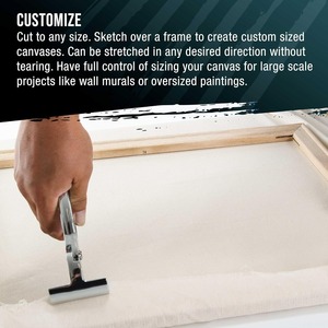 Giá Thấp Bông Vải Cuộn Nhuộm Sắc Tố Mực Nghệ Thuật Không Thấm Nước Vải Cho In Kỹ Thuật Số Và Sơn - Product Image 4