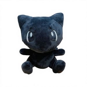 Jouets en peluche animaux en fourrure de lapin et polaire, tortue noire adorable, petit canard noir - Personnalisé 20cm - Product Image 3