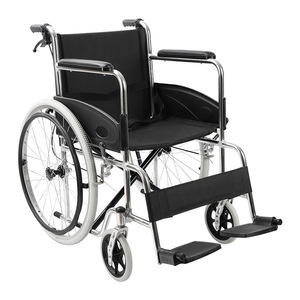 Silla de Ruedas Manual de Acero Resistente Foshan Oriental Standard FS809LJ, Ayuda para la Movilidad - Product Image 1
