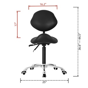Tabouret <span class=keywords><strong>de</strong></span> bureau ergonomique en forme <span class=keywords><strong>de</strong></span> <span class=keywords><strong>selle</strong></span>, mobilier hospitalier, tabouret ophtalmique, chaise <span class=keywords><strong>selle</strong></span> - Product Image 2