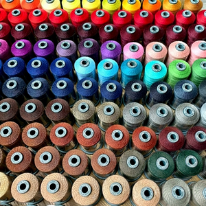 30#(0.38mm) 120m/<b>roll</b> Xiange <b>Waxed</b> Polyester Thread Handsewing and <b>Machine</b> Sewing <b>Waxed</b> Thread - Product Image 1