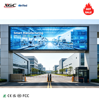 Pantalla LED Exterior P5 Completa de 320 mm x 160 mm, Panel LED con Ángulo de Visión Amplio para Centro Comercial, Cartel Publicitario Exterior para Plaza