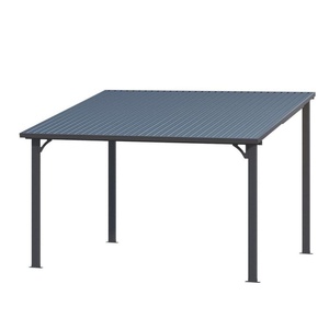 Pérgola de Aluminio de Lujo Moderna para Exteriores, con Lamas Motorizadas con Recubrimiento en Polvo, Fácil de Montar, Bioclimática Eléctrica - Product Image 5
