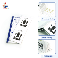 Services d'impression de livres à couverture souple sur mesure avec reliure parfaite, format A3/A4, pelliculage mat, impression numérique, logo personnalisé