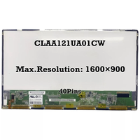 Panel Layar LCD TFT 12.1" CLAA121UA02CW CLAA121UA01CW 1600*900 Buatan China/Guangxi untuk Modul LCD