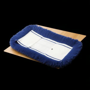 Mop Sintetico Morbido Blu 60 Cm con Telaio per Pulizia Pavimenti - Product Image 3