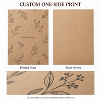 Papier Kraft Ondulé pour Emballage 50x70cm Marron 80g/m² Non Couché Imprimé Personnalisé pour Boîtes à Chaussures et Emballage de Détail