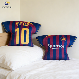 Almohada Moderna con Logotipo Personalizado de Fábrica, Almohada Deportiva con Diseño de Jersey, Ecológica, Impresa con el Logotipo del <span class=keywords><strong>Barcelona</strong></span>, Artículos Promocionales, Decoración del Hogar y Regalos para Fanáticos - Product Image 1