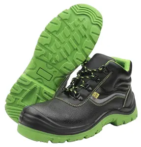 厂家厂家定制安全鞋男士钢趾皮革防滑防水防刺s3批发