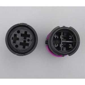 Waterproof <b>Socket</b> Fog <b>Light</b> Connector For Toyota Mazda Volkswagen 813972928 Purple Plastic IP20 Car Auto Connector - Product Image 3