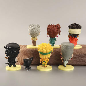 ฟิกเกอร์อนิเมะ JoJo's Bizarre Adventure ชุด 6 ตัว คุโจ โจทาโร่ ฮิกาชิกาตะ โจสุเกะ คาคิอยิน โนริอากิ โมเดลของเล่นแอคชั่นฟิกเกอร์ - Product Image 5