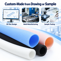 Fabricant de tuyaux en caoutchouc silicone sur mesure OEM, flexibles et extrudés, pour équipements alimentaires, machines industrielles et transfert de fluides