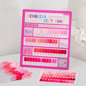 Esmalte <span class=keywords><strong>de</strong></span> <span class=keywords><strong>Uñas</strong></span> en Gel Magenta Serie 48Color, Popular, Iluminador, <span class=keywords><strong>Rosa</strong></span> Piel, Rojo <span class=keywords><strong>Rosa</strong></span>, Estilo Chica Moderna, Reforzado, Morandi, para Uso en Salón - Product Image 2