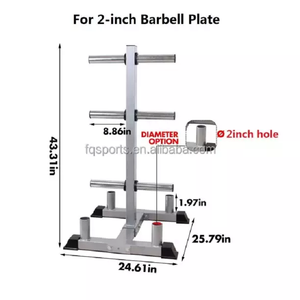 Vente chaude équipement de Fitness de gymnastique tirer vers le haut support de barre d'haltères et support de plaque de poids gratuit pour la salle de sport à domicile - Product Image 4
