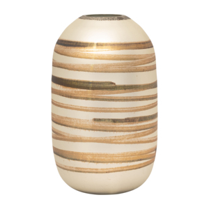 Vaso in vetro con motivo ad anello, vaso decorativo per fiori, per soggiorno, decorazioni per la casa, libreria, camera da letto, ufficio - Product Image 2