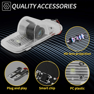 Lampe de bienvenue pour portière de voiture Relyus, <span class=keywords><strong>projecteur</strong></span> laser LED avec logo pour Accord 2003-2013, Pilot, Passport, <span class=keywords><strong>Crosstour</strong></span>, DC - Product Image 3