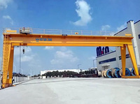Grue portative 1t 2t 5t 10t avec palan électrique et boîte de vitesses, hauteur de levage 6m