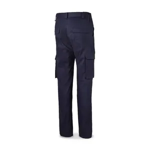 Pantaloni da Lavoro - 164DN XS Cotton Flex - Colore: Blu Navy - Pantaloni elasticizzati in cotone ed elastan. Tasche - Product Image 2