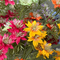 Nouveau Bouquet de Fleurs Artificielles en Soie Pupupig 2026 – Fausses Marguerites Sauvages et Chrysanthèmes pour Décoration de Table Maison et Mariage