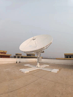 Antenne parabolique parabolique en aluminium de station terrestre fixe de 4.5m Antenne RF haute performance de conception à double réflecteur à haute efficacité-Rapide