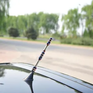 Evrensel JDM dekoratif araba anteni araba çivisiz aksesuarları çatı dekorasyon anteni Antenne de voiture antena de coche