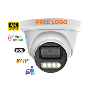 Telecamera IP Dome CCTV di Rete Video POE per Interni con Visione Notturna a Colori 2K CMOS 8MP Grandangolare, OEM all'ingrosso, 1 Anno di Garanzia per la <span class=keywords><strong>Sicurezza</strong></span> Domestica - Product Image 1