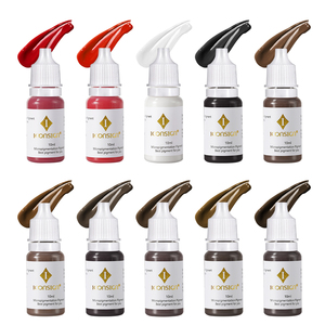 Không Phai 15 Màu Sắc Chất Lượng Cao Lỏng Sắc Tố Hình Xăm - Product Image 3